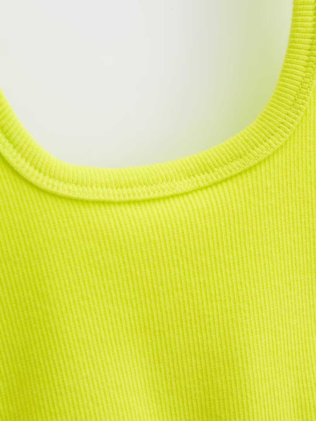 Square Collar Slim-Fit Vest Sling Top