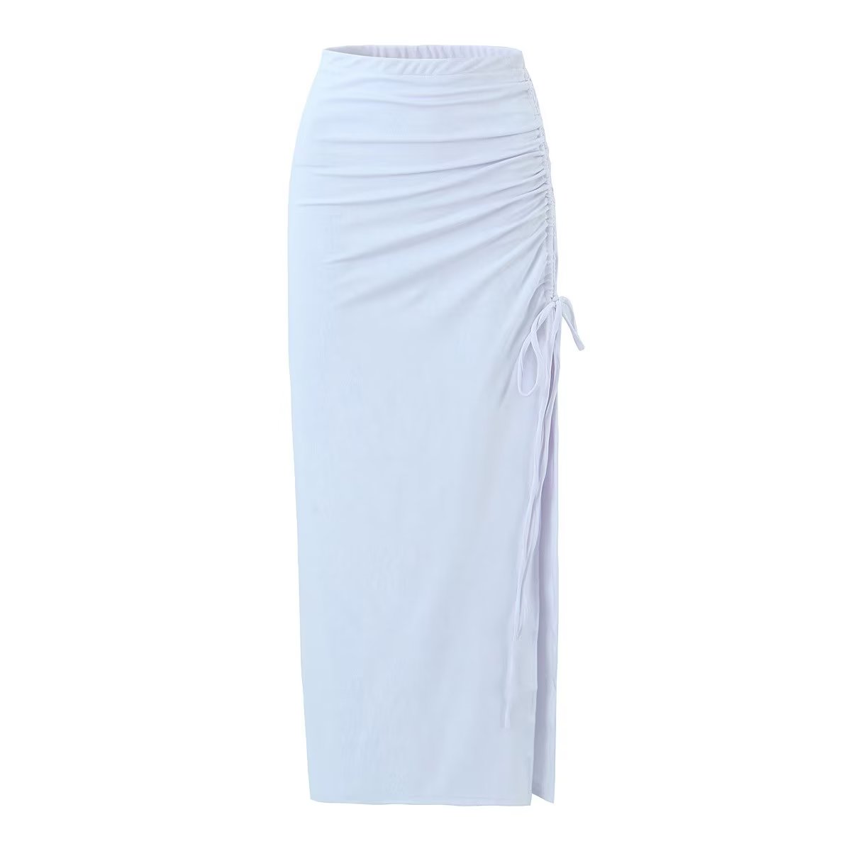 Asymmetrical Drawstrings Sheath Dress