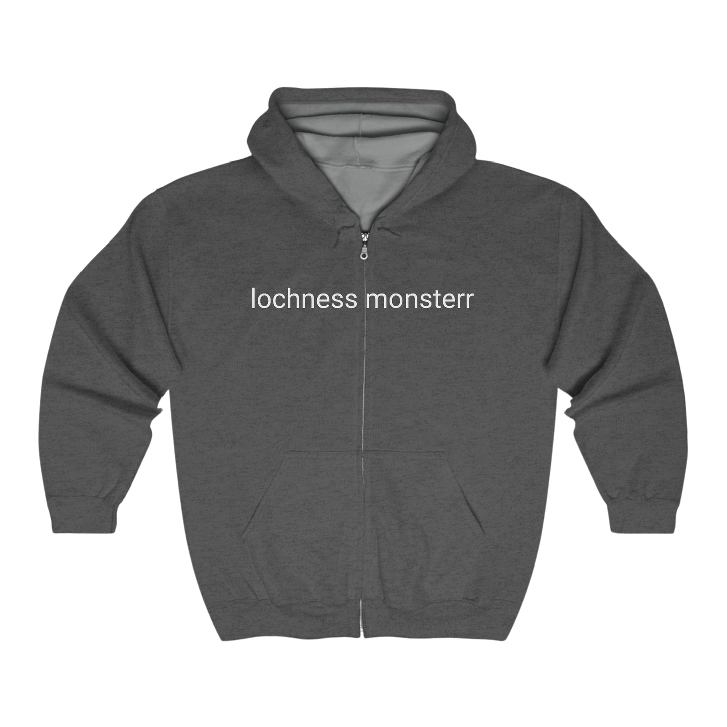 lochness monsterr - Unisex Full-Zip Hooded Sweatshirt (7478479192152)