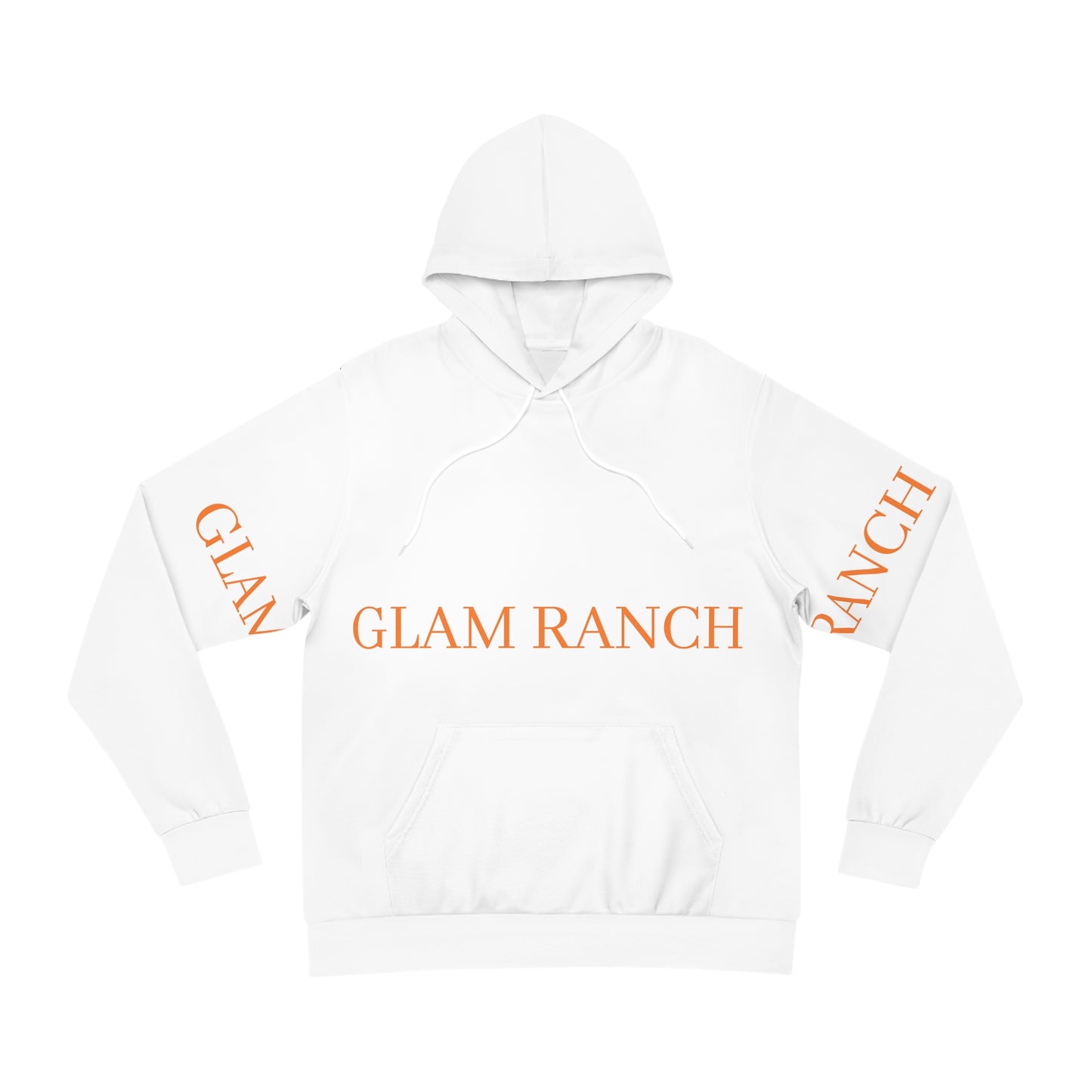 GLAM RANCH - Fashion Hoodie Orange (7479186260056)
