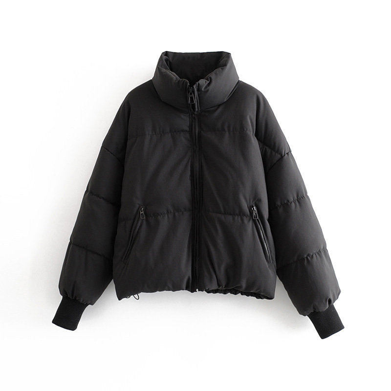Urban Loose - Cotton Padded Jacket Cotton Coat (7516642050136)