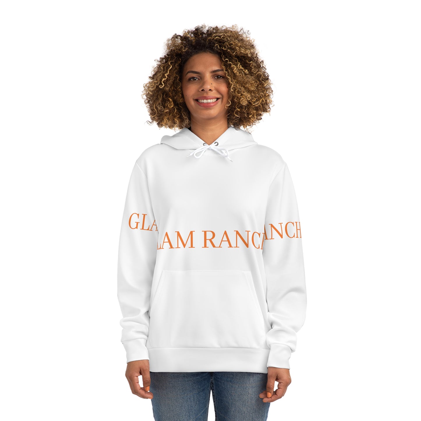 GLAM RANCH - Fashion Hoodie Orange (7479186260056)