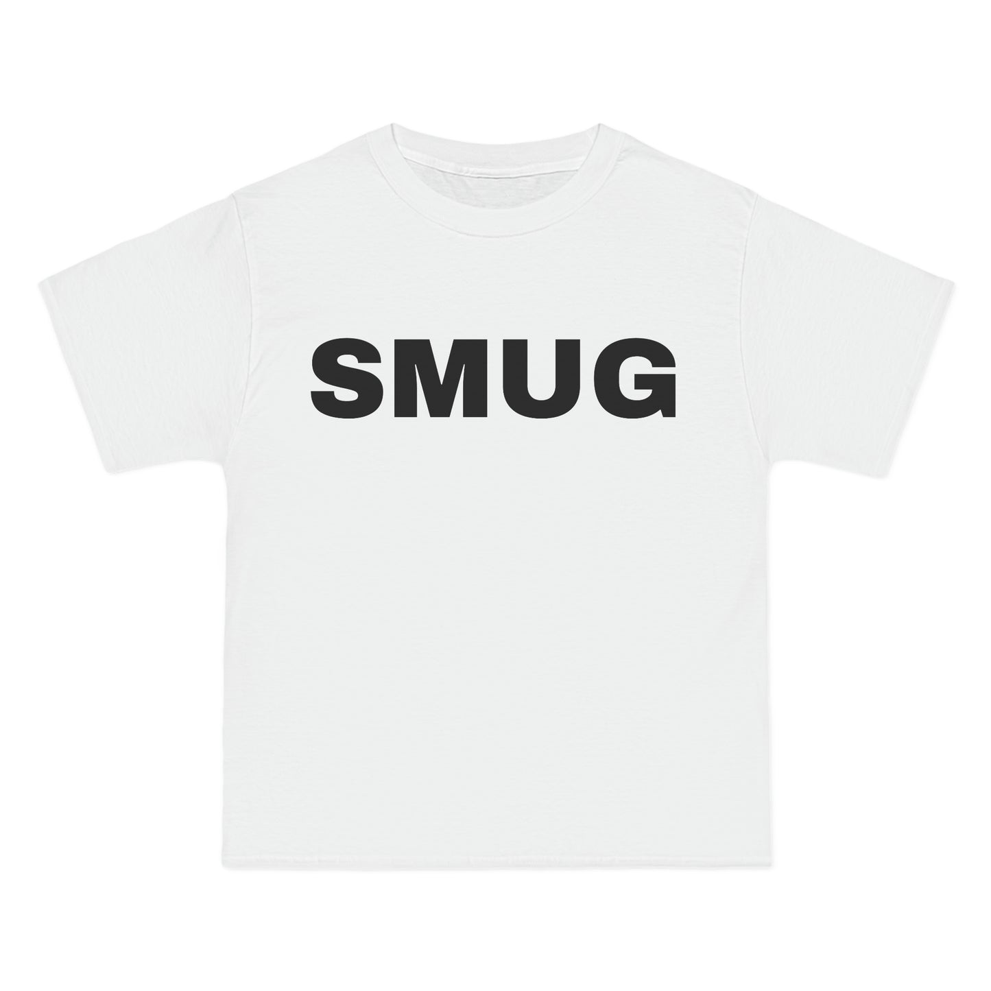 SMUG Oversized Short-Sleeves T-Shirt (7522053488728)