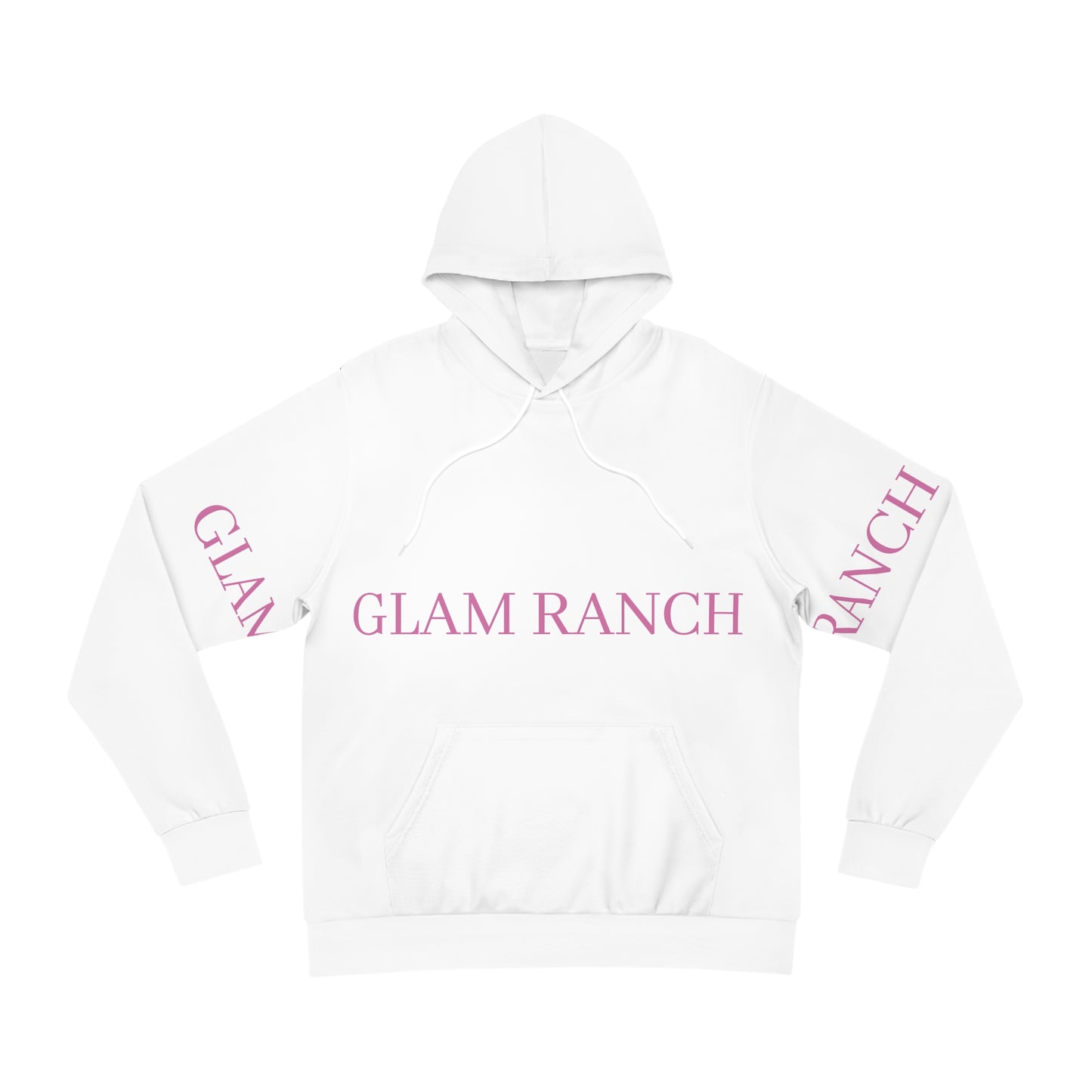 GLAM RANCH - Fashion Hoodie Pink (7479186784344)