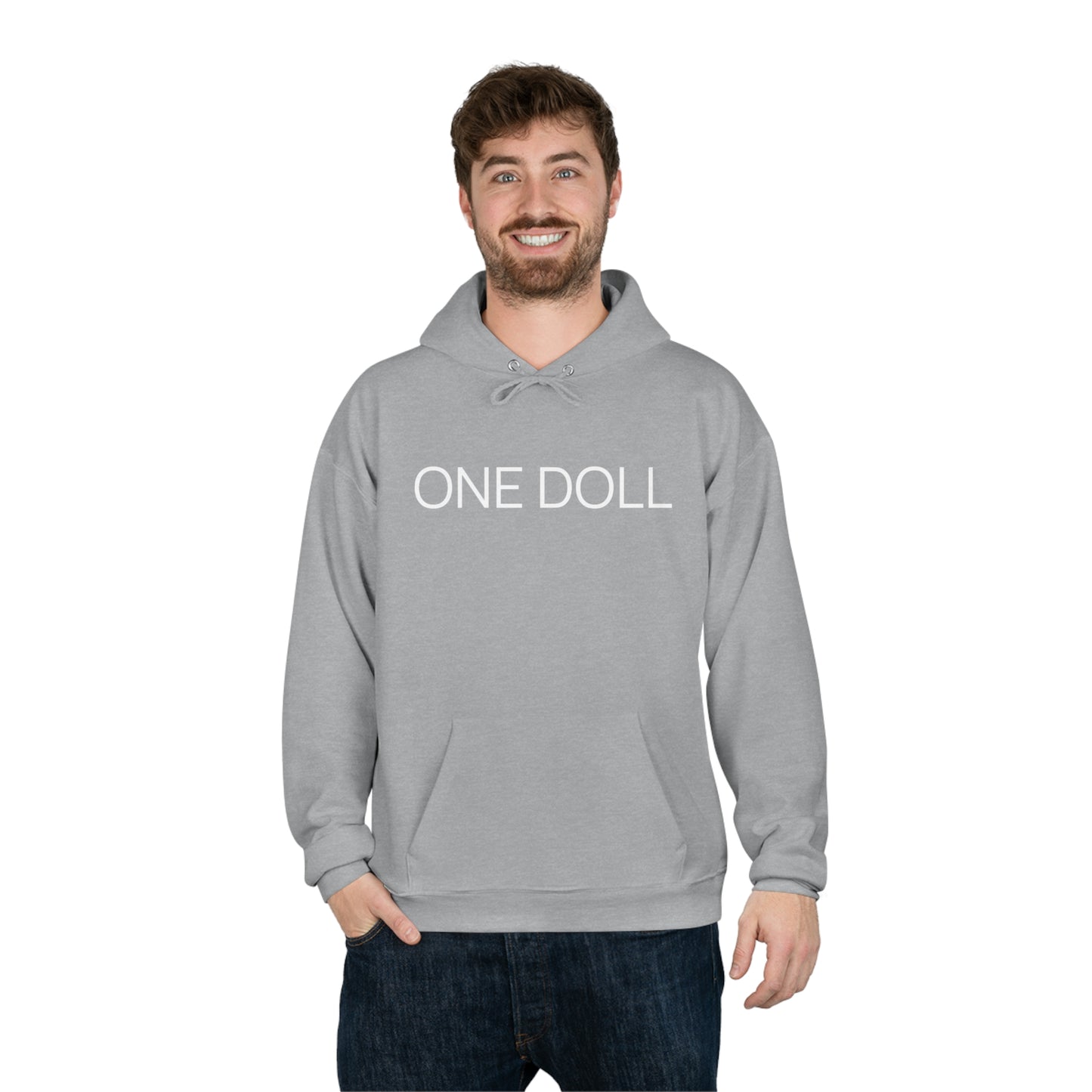 ONE DOLL - Hooded Sweatshirt (7483609481304)