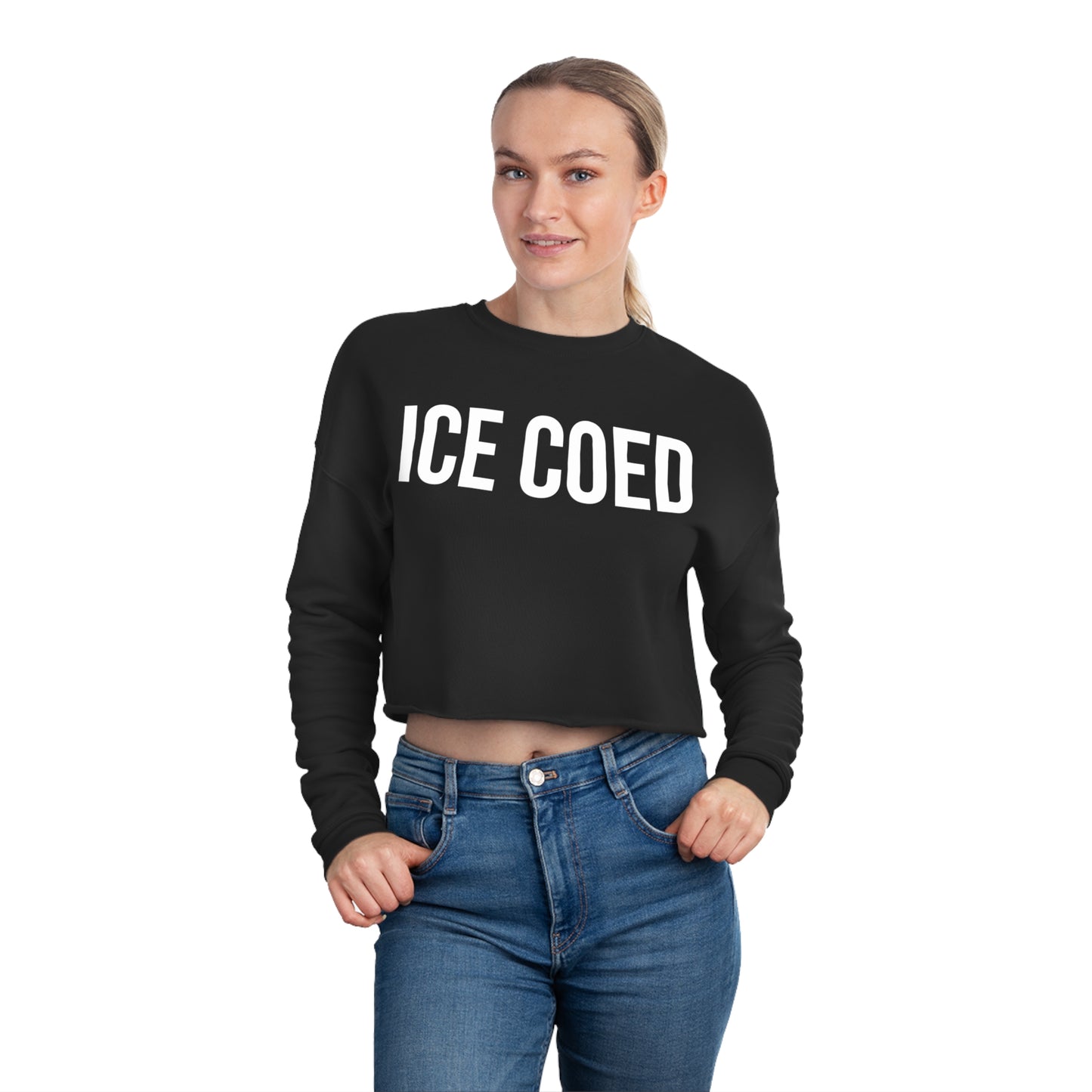 ICE COED Cropped Sweatshirt (7522105753688)