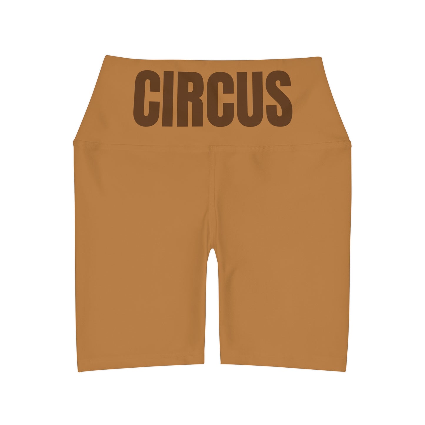 CIRCUS XUXU Yoga Shorts Tan (7479231938648)