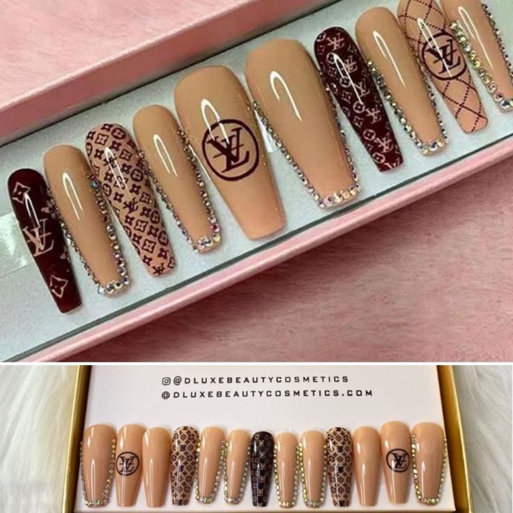 Louis Vuitton Nails