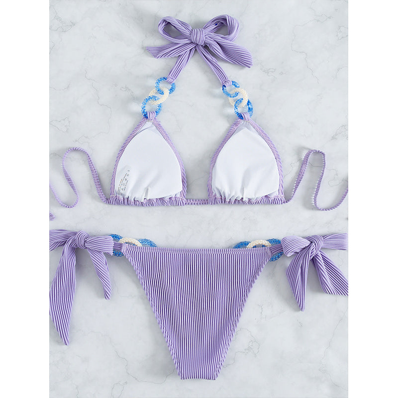 Chain Knot Halter Swimset