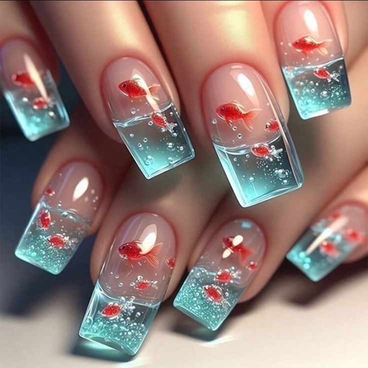 Goldfish Nails