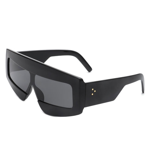 Rectangular Chunky Oversized Sunglasses (7484072755288)
