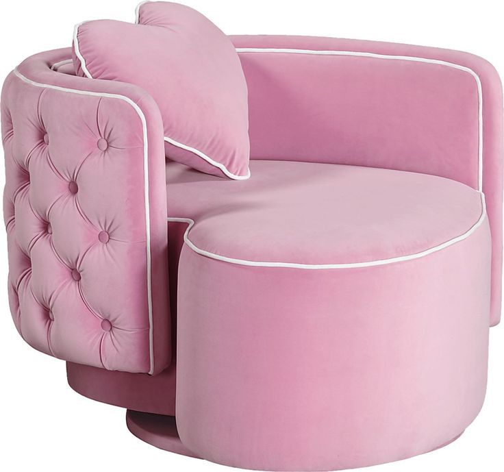 Cherie Velvet Pink Chair