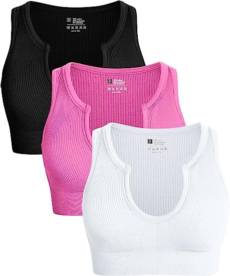 Casual Vest Crop-Top - Solid Color (7516558655576)