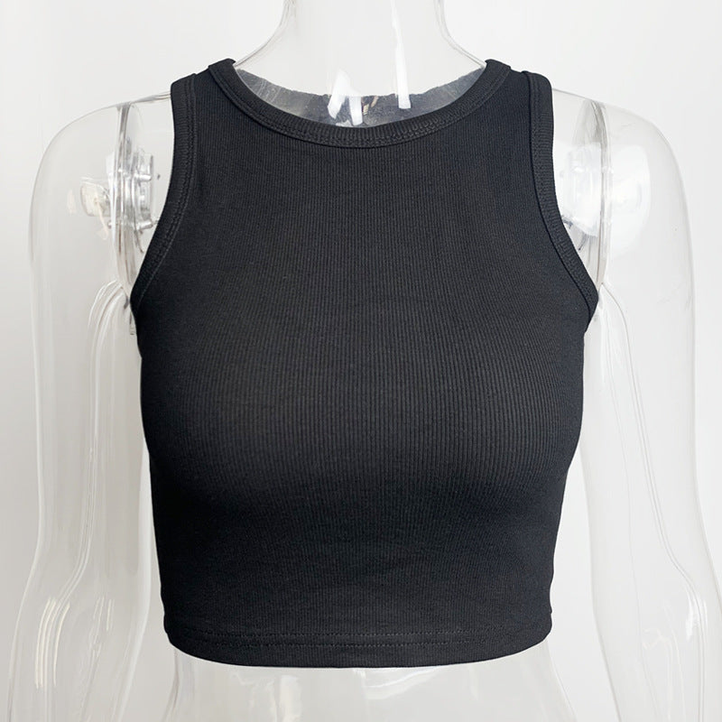 Basic Vest Crop-Top