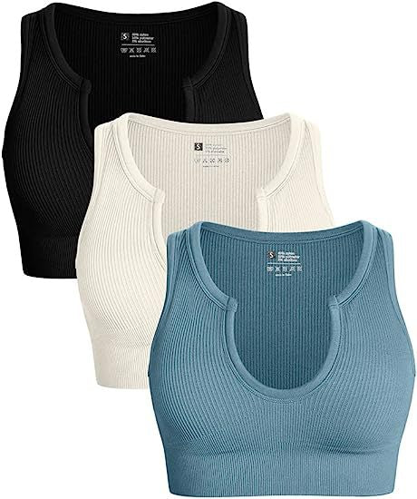 Casual Vest Crop-Top - Solid Color (7516558655576)