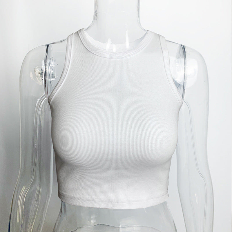Basic Vest Crop-Top