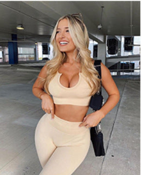 Casual Vest Crop-Top - Solid Color (7516558655576)