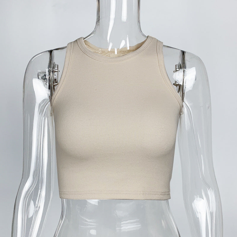 Basic Vest Crop-Top