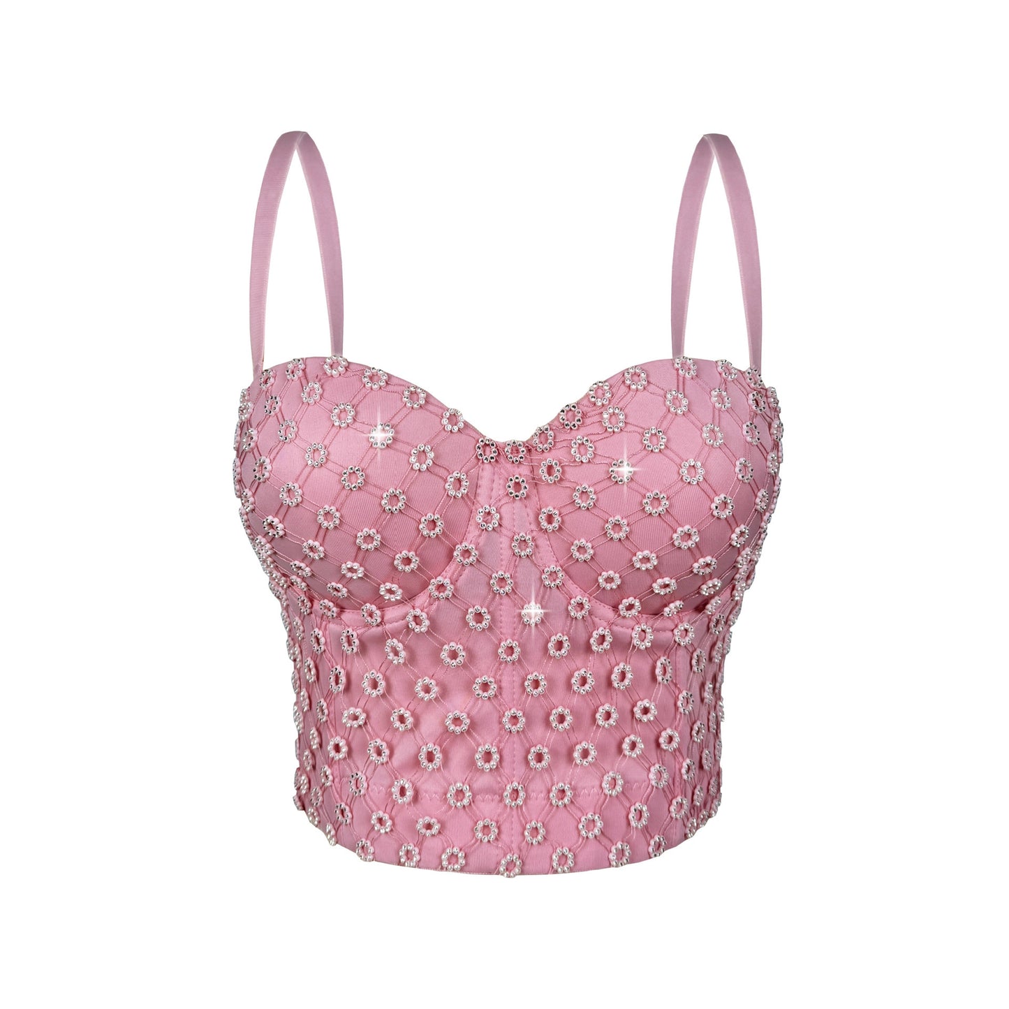 Rhinestones & Polka Corset