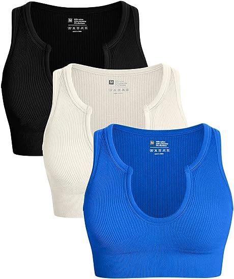 Casual Vest Crop-Top - Solid Color (7516558655576)