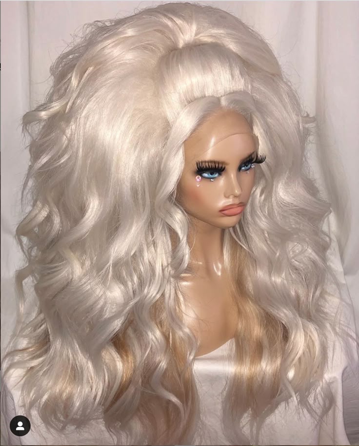Platinum Blonde Wide Wig
