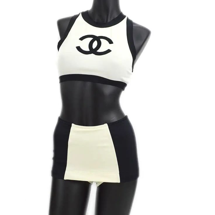 Chanel Off White Two P Set