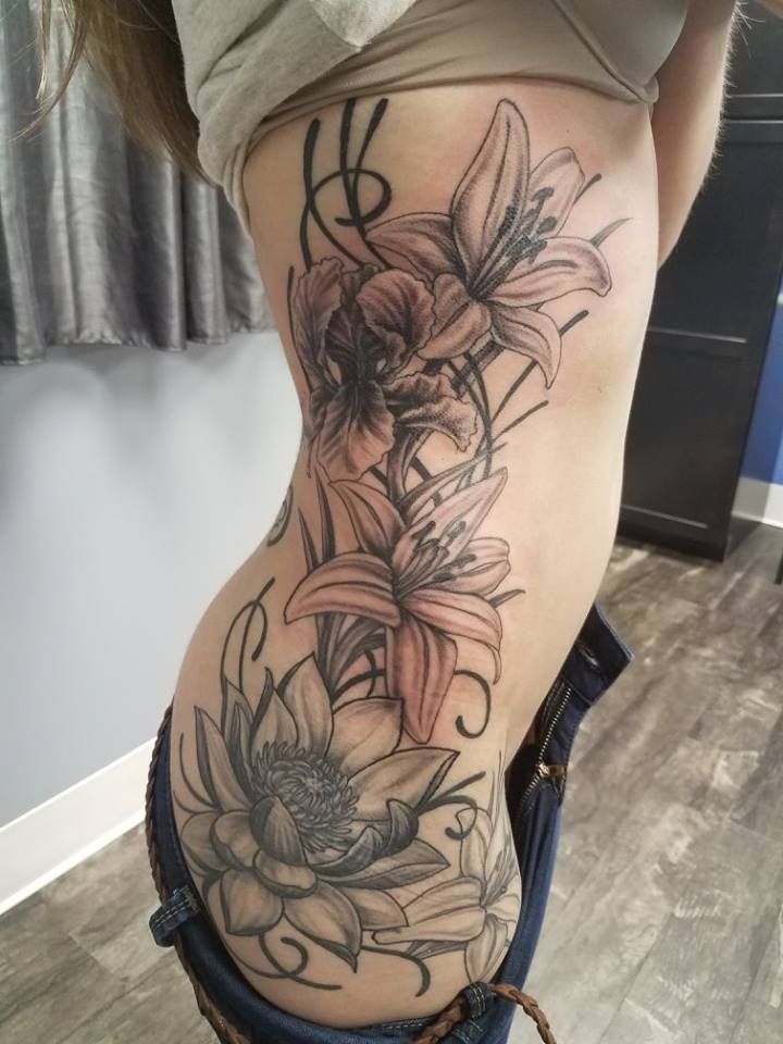 Dark Lily Tattoo