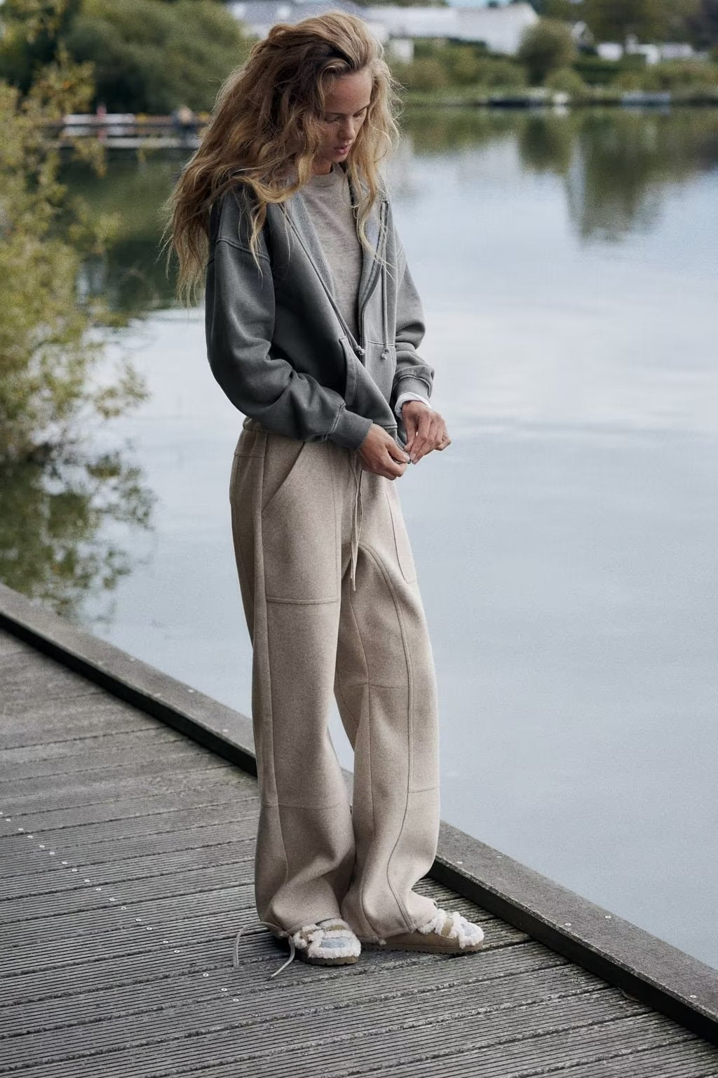Drawstrings & Elastic Waist Joggers Pants (7524749770840)
