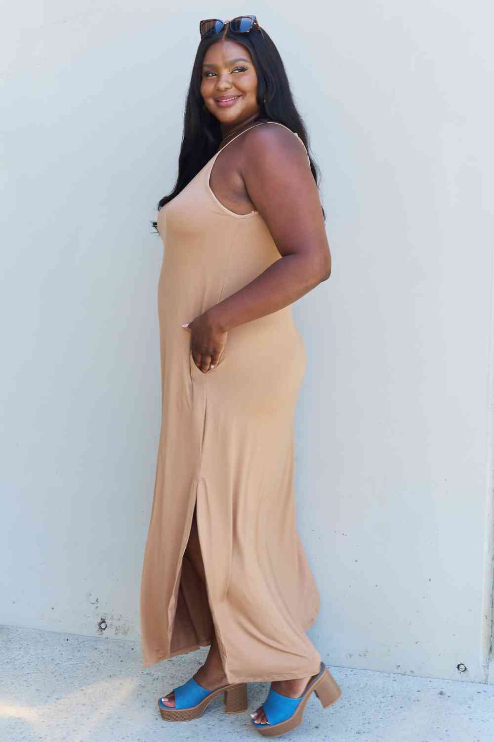 Cami - Cami Side Slit Maxi Dress (7515556872280)