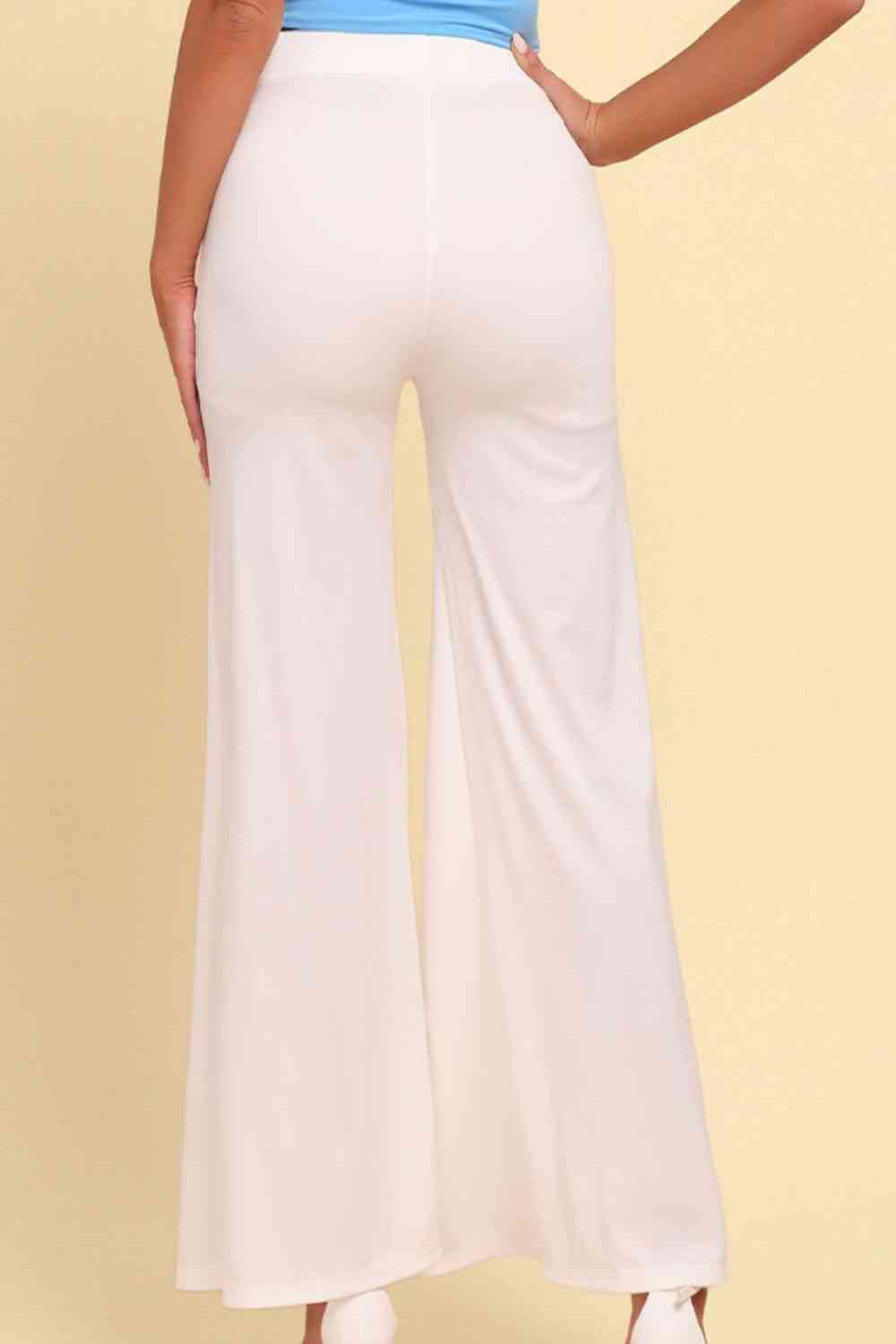 High-Rise - Pull-On Split Pants (7500882640984)