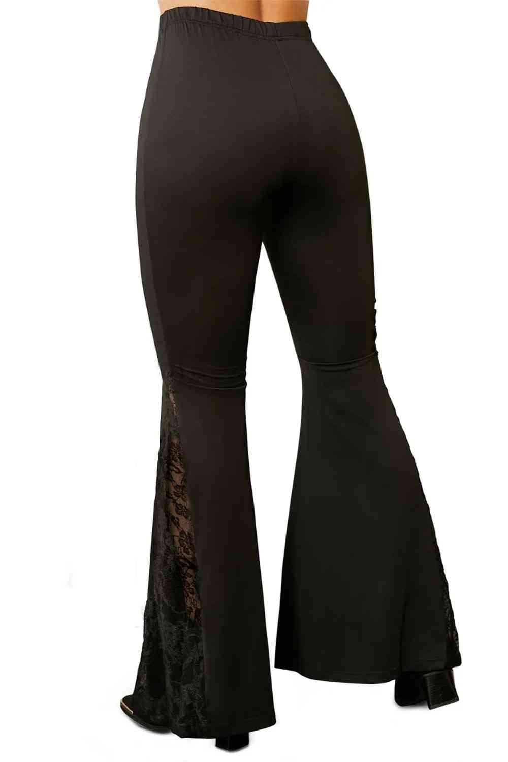 Detail Flare - Lace Pants (7500881264728)