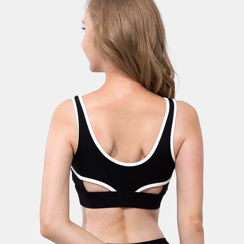 Mesh Stitching Bra