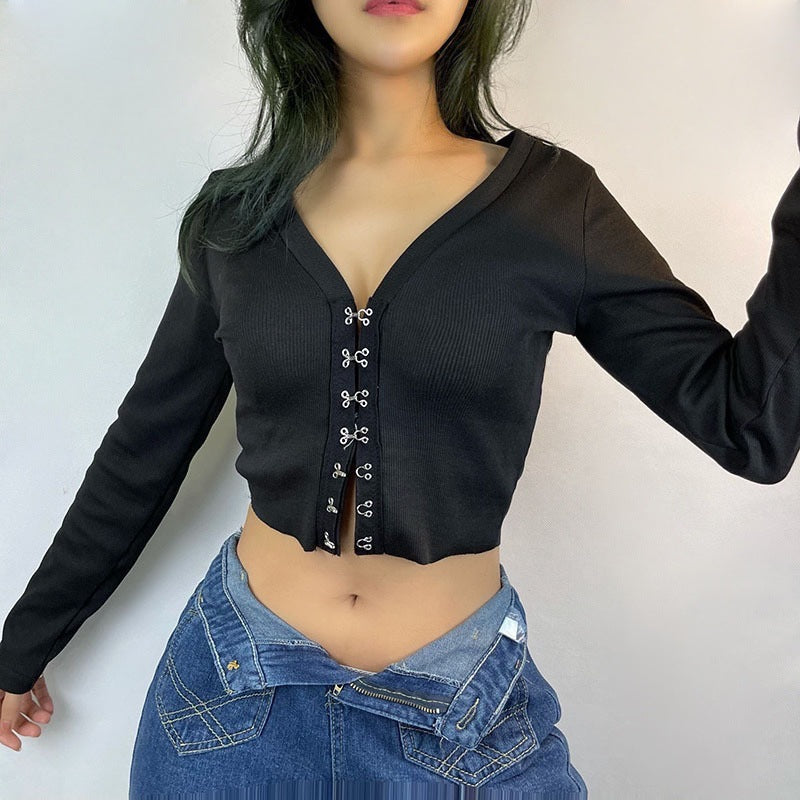 Doubled Hooked - Double Hook Crop-Top (7516557115480)
