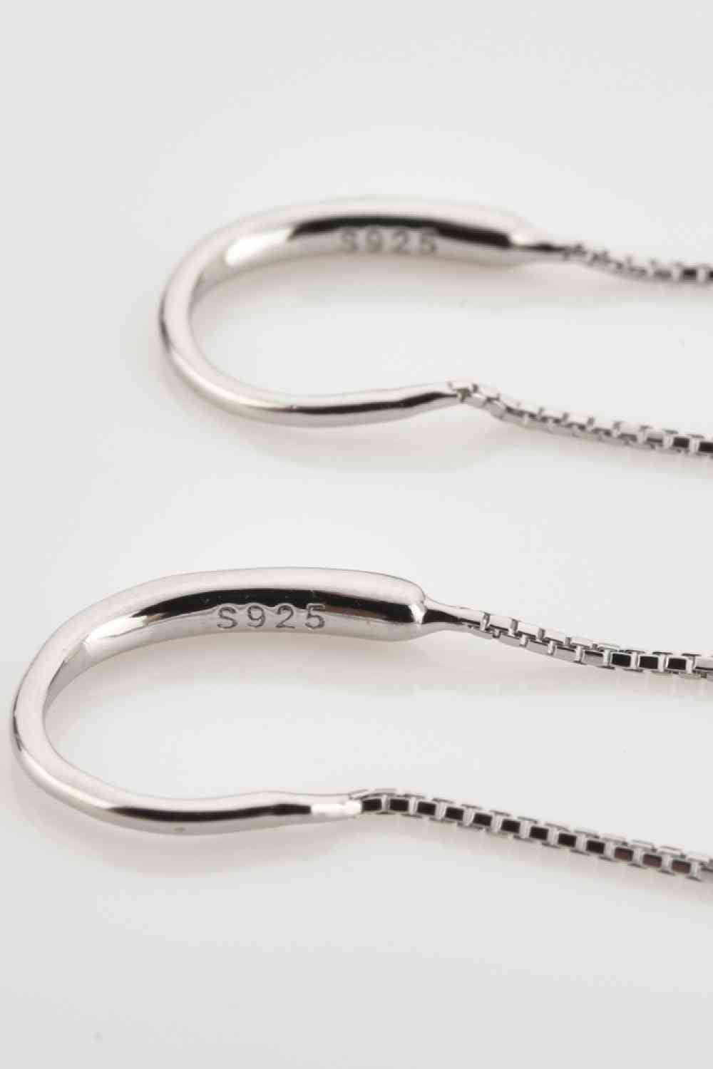 Cross Threaders - Sterling Silver Earrings (7499321344088)