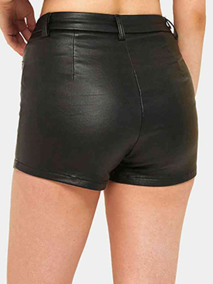 Gotta Be Laced - Full Size Lace-Up Shorts (7500820152408)