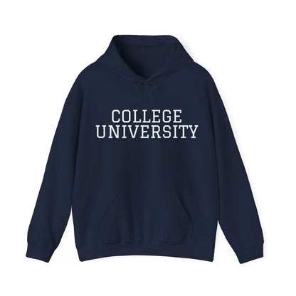 COLLEGE UNIVERSITY Hooded Sweatshirt