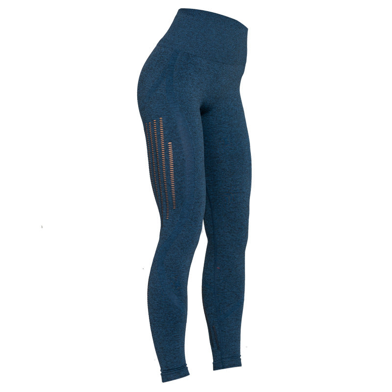 Knitted Seamless - High-High Waist Fitness Yoga Pants (7520615301208)