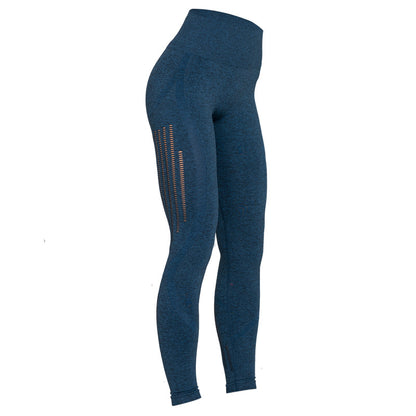 Knitted Seamless - High-High Waist Fitness Yoga Pants (7520615301208)