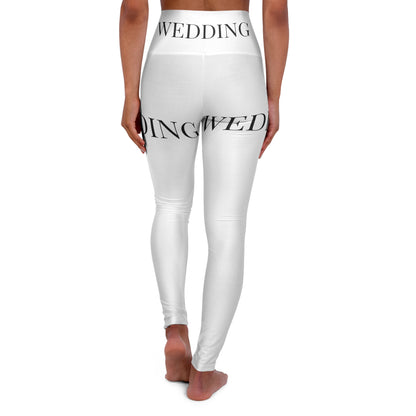 WEDDING Yoga Pants Double Black (7478394421336)