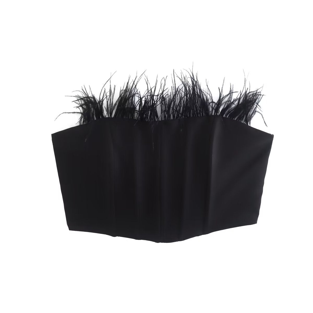 French Feathers - Corset Top (7518483578968)