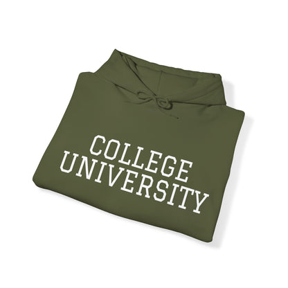 COLLEGE UNIVERSITY Hooded Sweatshirt