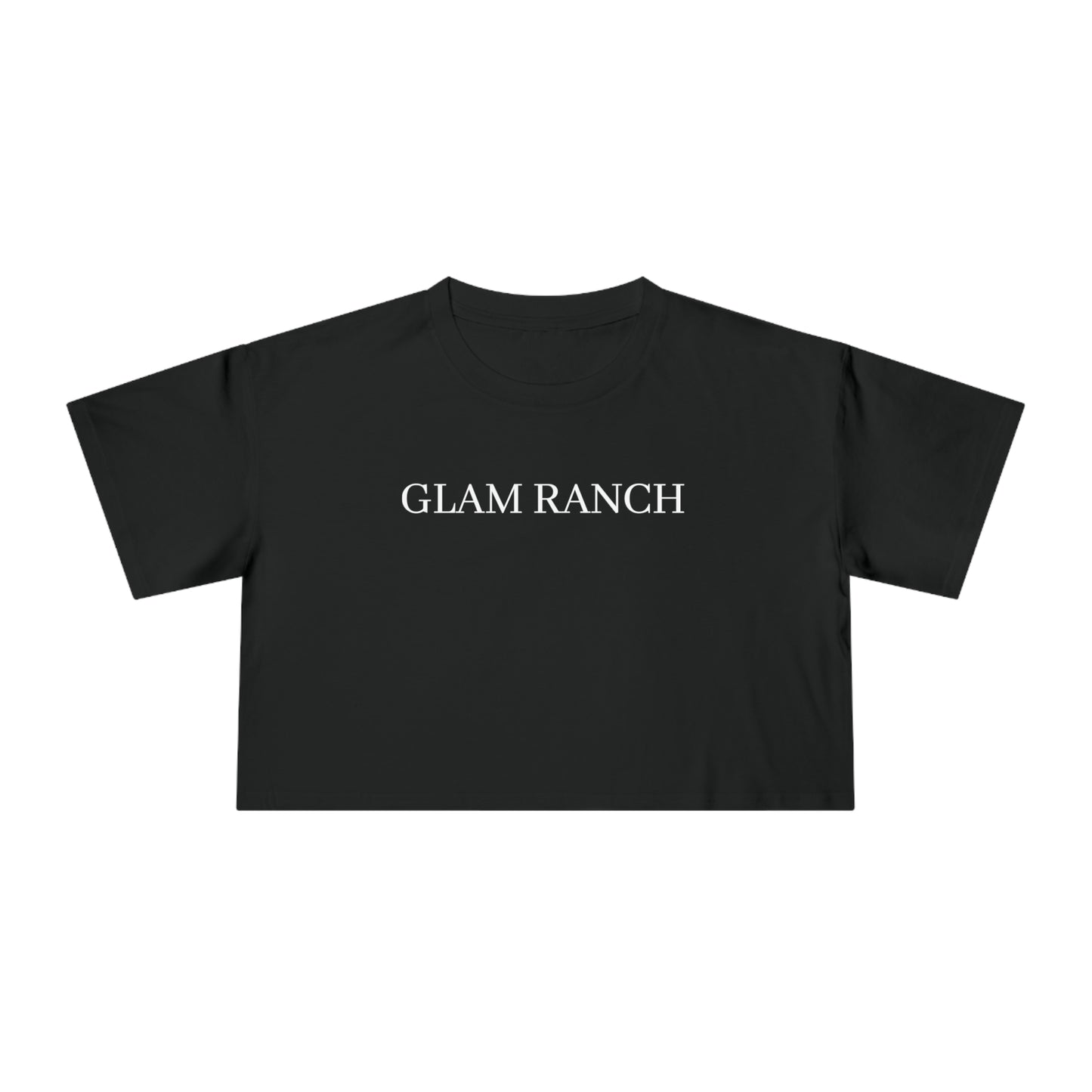 GLAM RANCH - Crop Tee (7479271850072)
