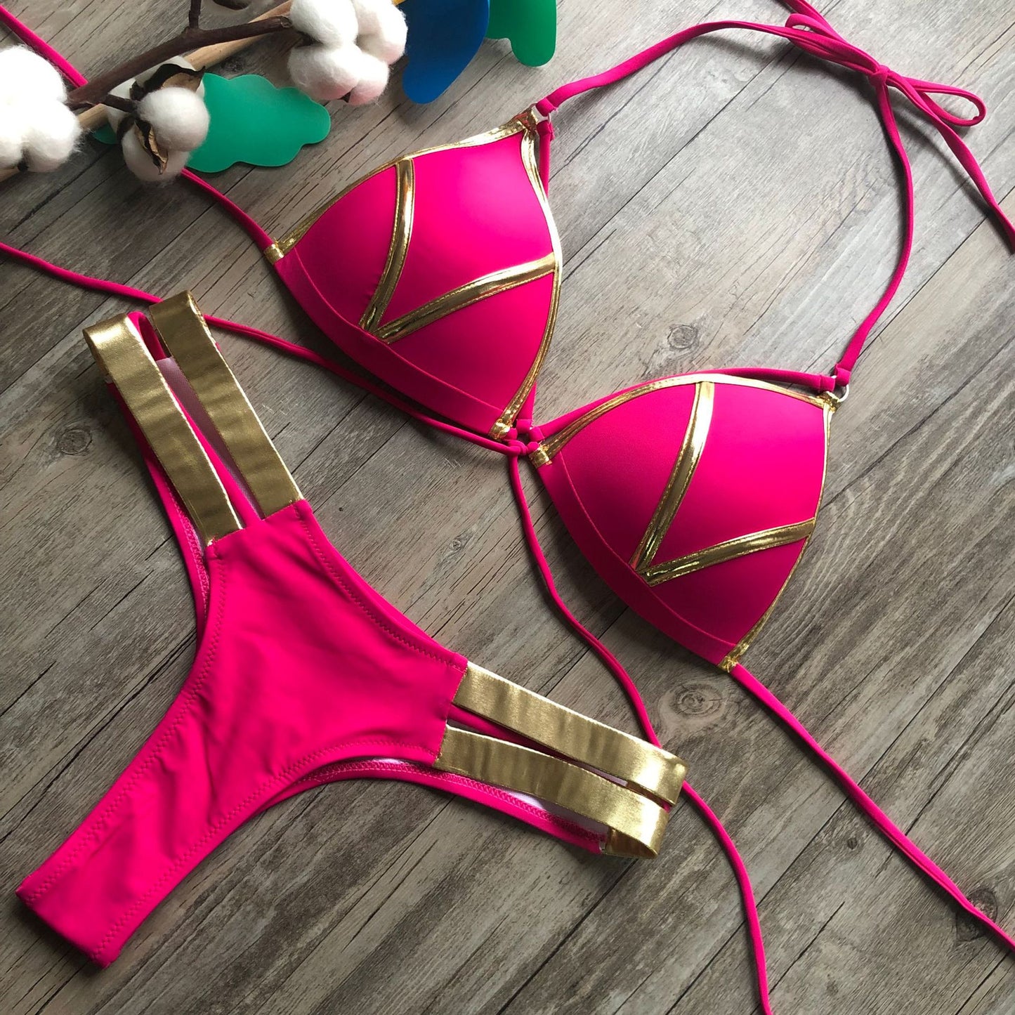Stitch Fit - Bronzing Stitch Swimsuit Bikini (7516561801304)