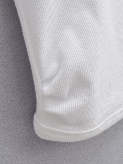 Square Collar Slim-Fit Vest Sling Top