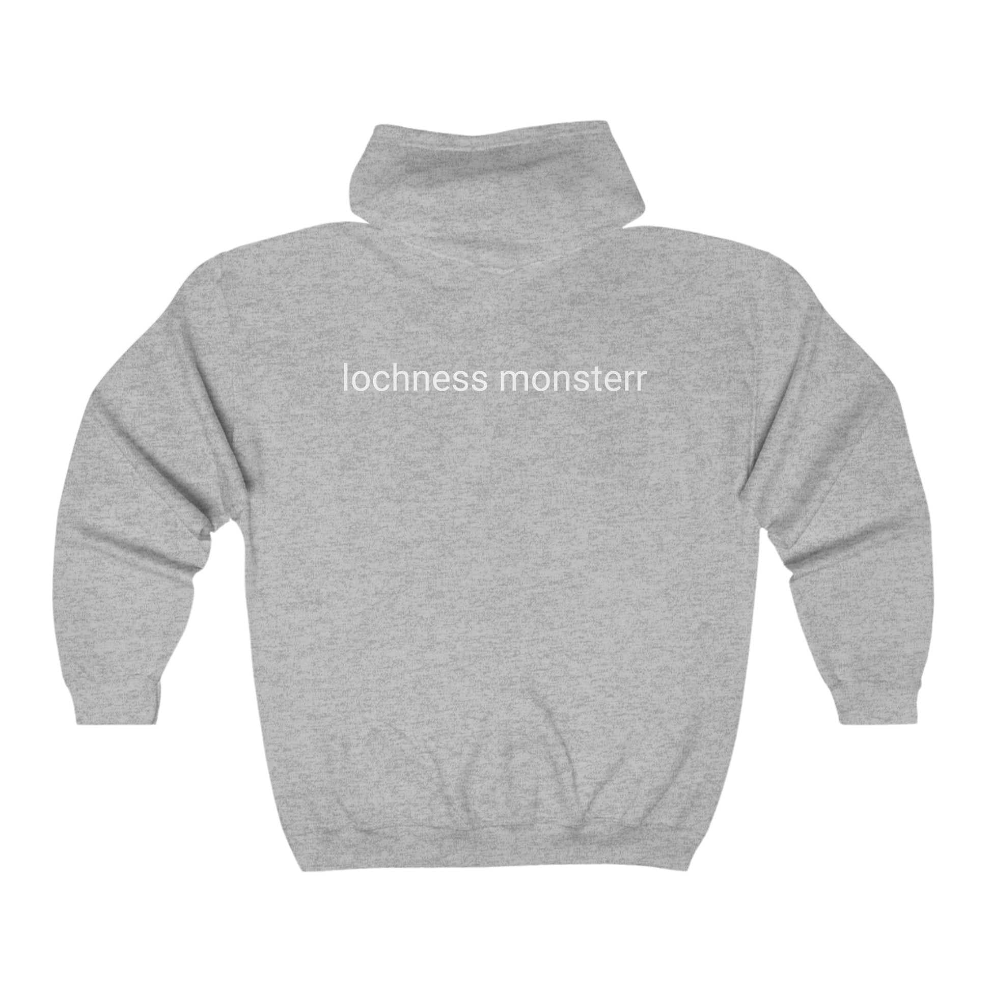 lochness monsterr - Unisex Full-Zip Hooded Sweatshirt (7478479192152)
