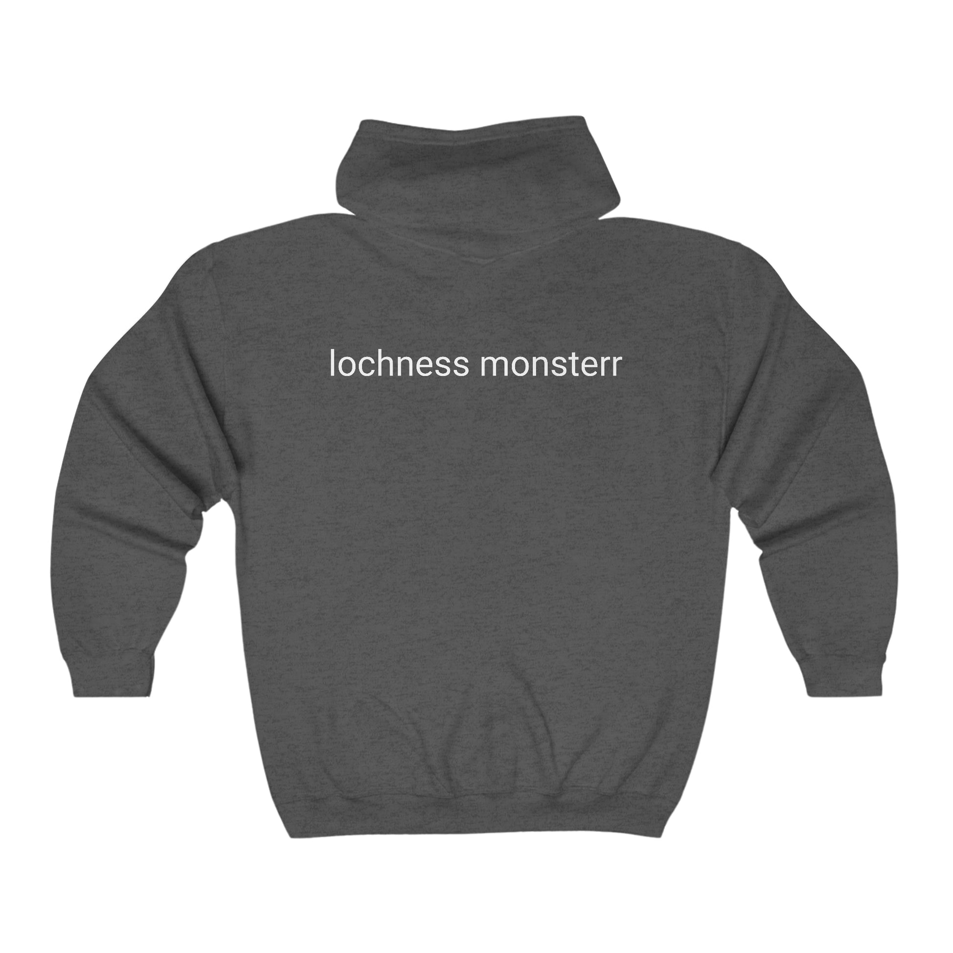 lochness monsterr - Unisex Full-Zip Hooded Sweatshirt (7478479192152)