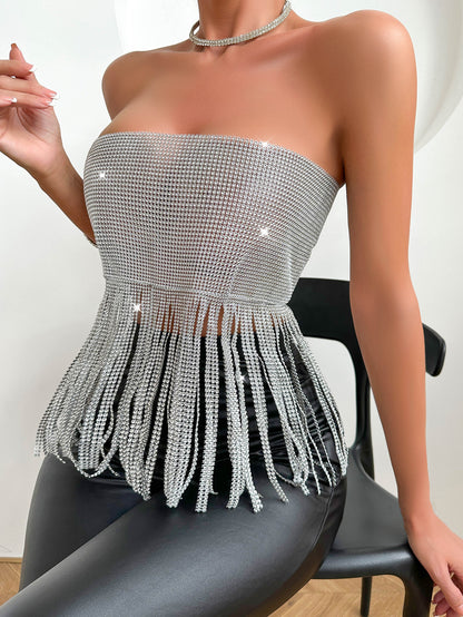 Metal Sequins - Tube Top (7517608607832)