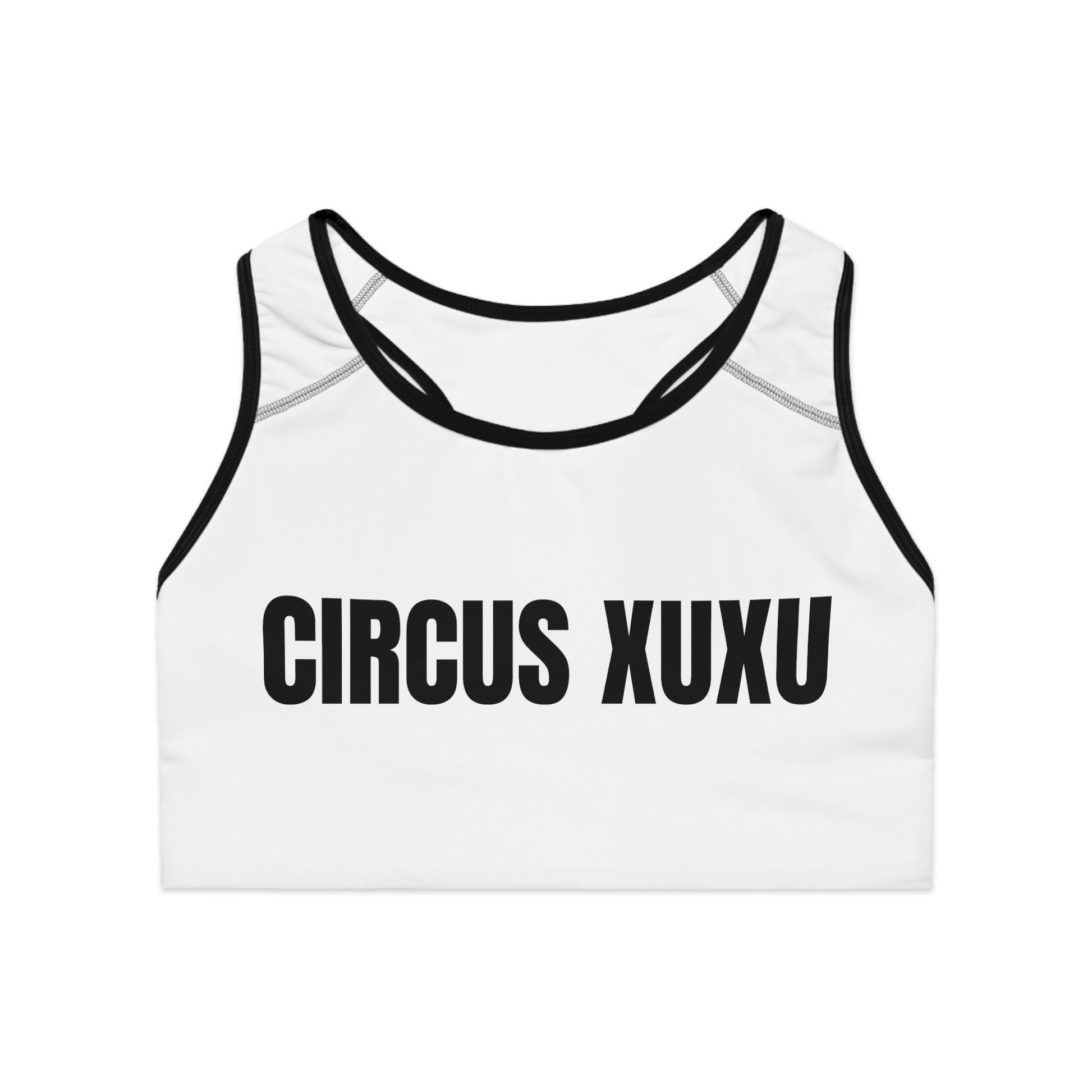 CIRCUS XUXU Sports Bra White/Black (7479232004184)