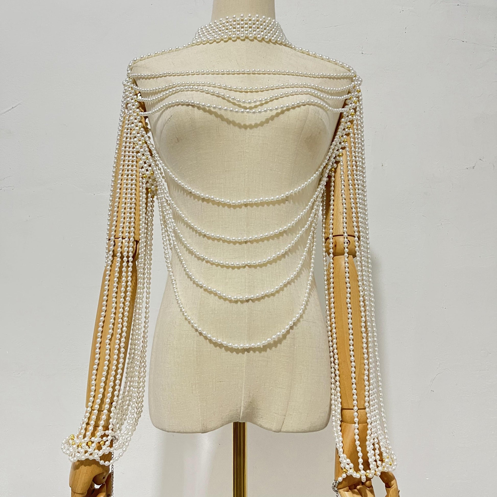 Pearl Bra Multi-Layer Decor Wrap (7517781885016)