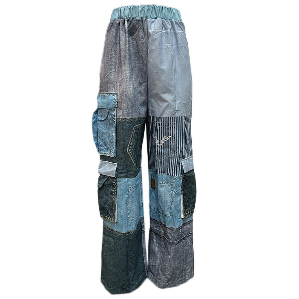 Large Bellows Pockets Pants (7524749312088)